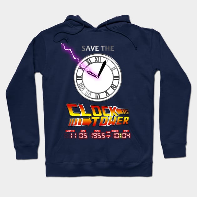 Save The Clock Tower Hoodie by Paulychilds